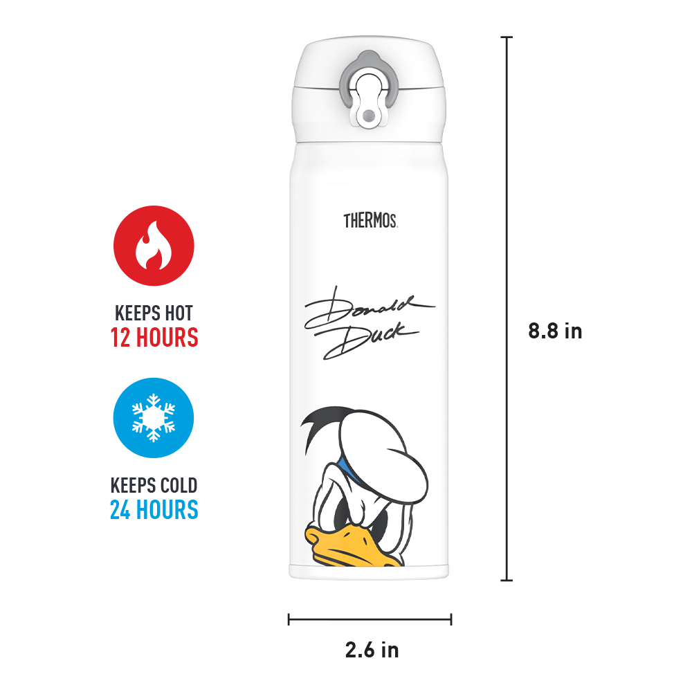 16oz Stainless Steel Direct Drink Bottle - Disney Signature - Image 3