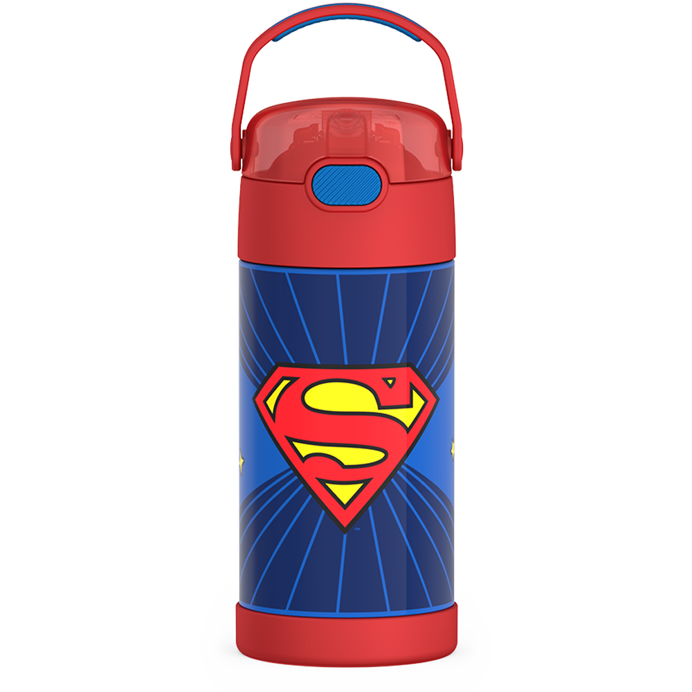 12oz FUNtainer® Water Bottle Superman - Image 9
