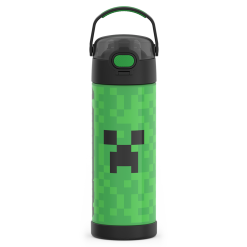 16oz FUNtainer® Water Bottle Minecraft