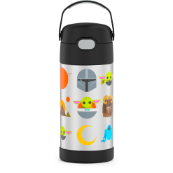 Alternative view of 12oz FUNtainer® Water Bottle The Mandalorian™