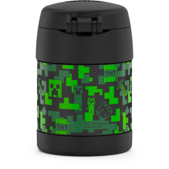 Alternative view of 10oz FUNtainer® Food Jar Minecraft