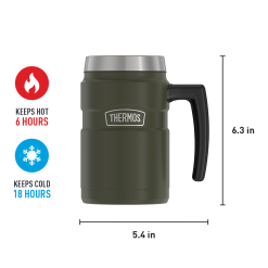 Alternative view of 16oz Stainless King™ Coffee Mug