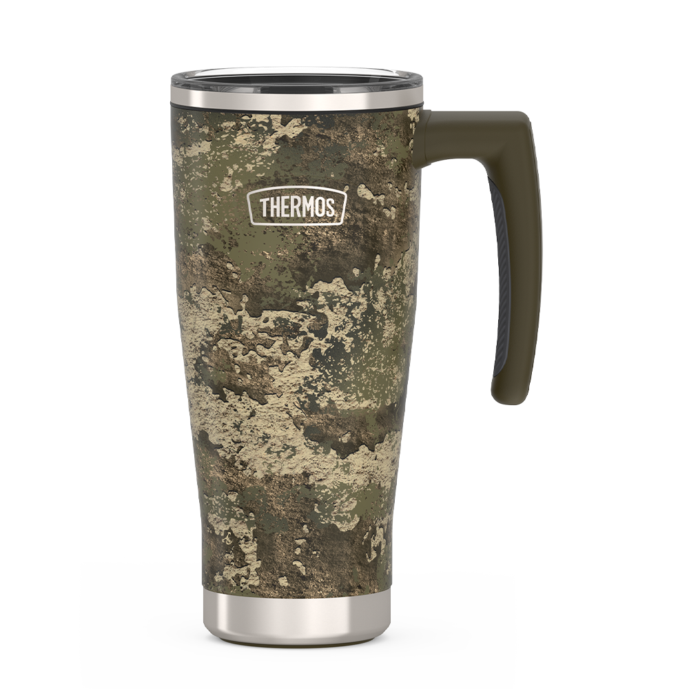 18oz Icon™ Mug with Slide Lock Lid — TrueTimber™ Strata Camo - Image 2