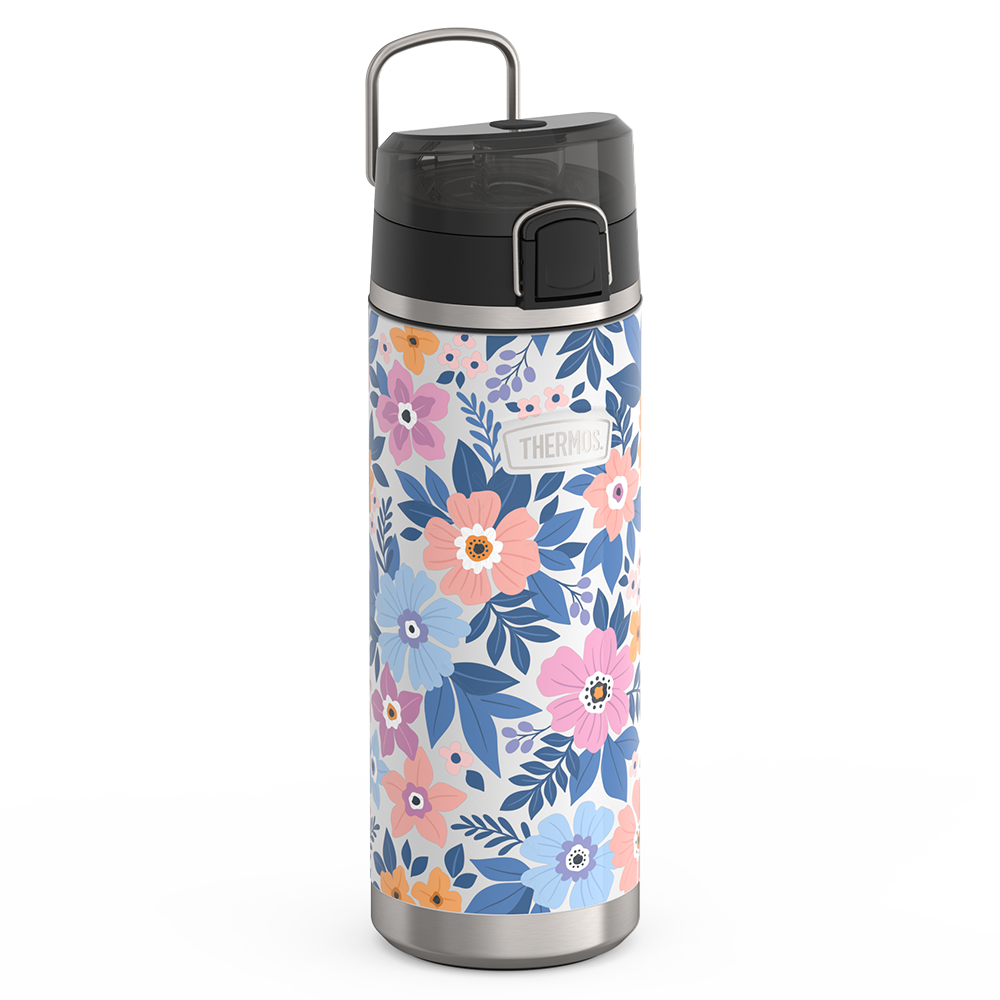 24oz ICON™ WATER BOTTLE WITH SPOUT - SPRING FLORAL - Image 6