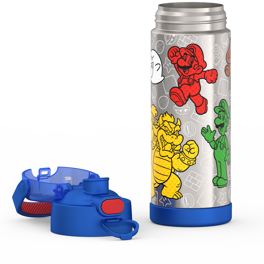 16oz FUNtainer® Water Bottle Mario Kart™ - Image 10