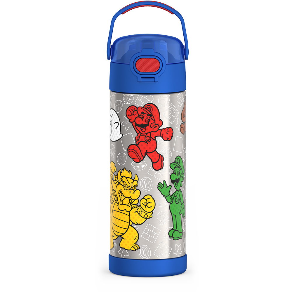 16oz FUNtainer® Water Bottle Mario Kart™ - Image 4