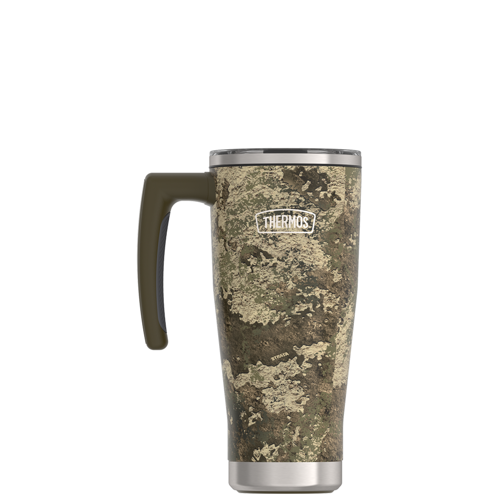 18oz Icon™ Mug with Slide Lock Lid — TrueTimber™ Strata Camo - Image 5