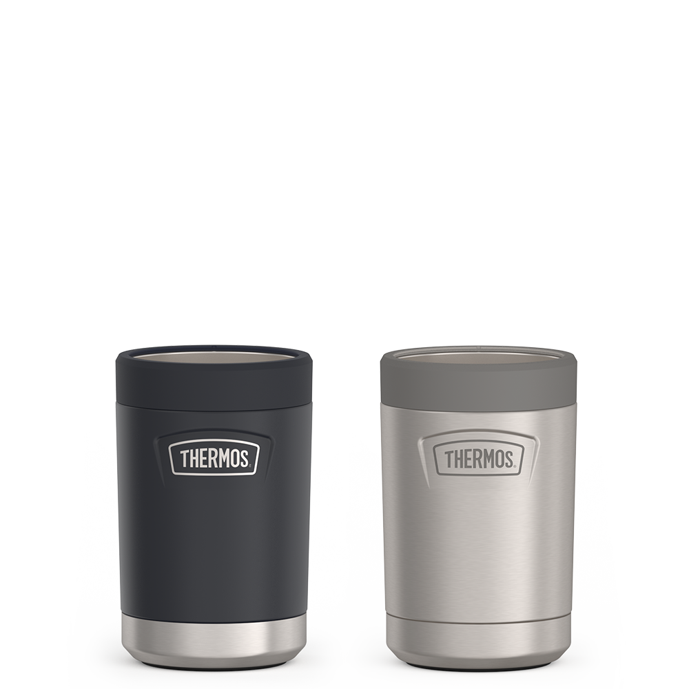 12oz Icon™ Can Insulator Bundle - Granite & Matte Stainless