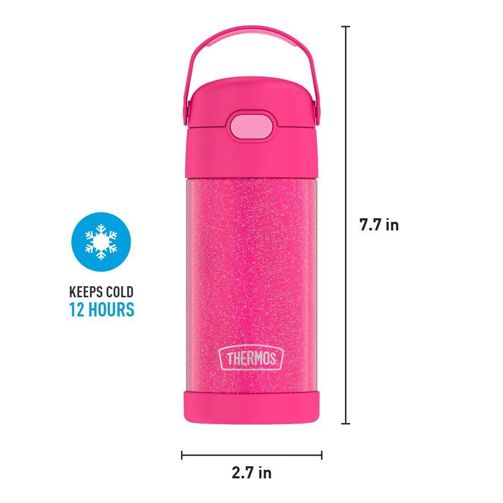 12oz FUNtainer® Water Bottle Glitter - Image 52