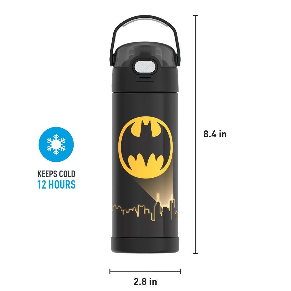 16oz FUNtainer® Water Bottle Batman - Image 9