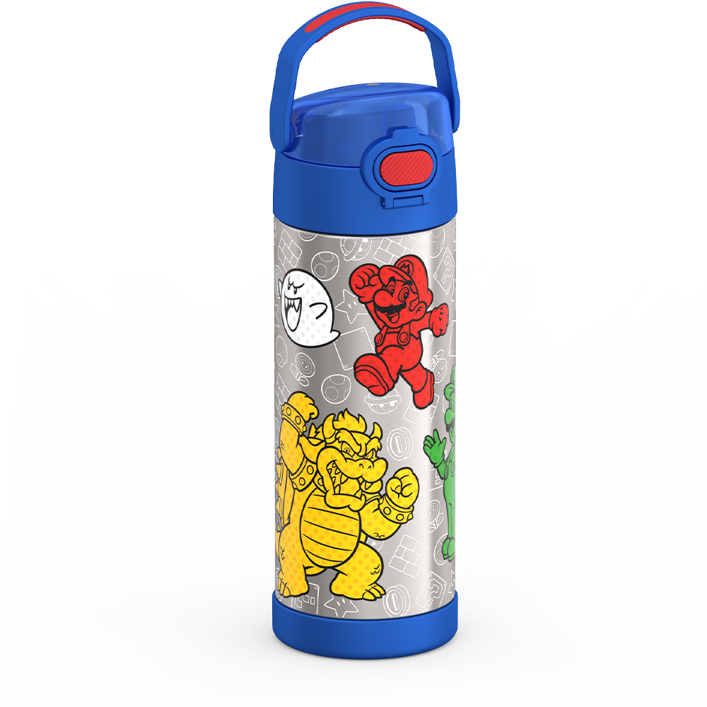 16oz FUNtainer® Water Bottle Mario Kart™ - Image 2
