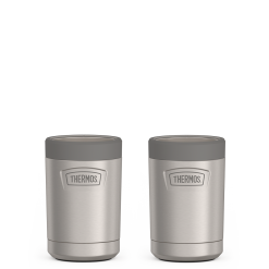 12oz Icon™ Can Insulator Bundle - Matte Stainless Steel