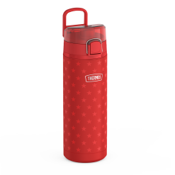 Alternative view of 24oz ICON™ WATER BOTTLE WITH SPOUT - RED STARS