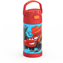 Alternative view of 12oz FUNtainer® Water Bottle Disney and Pixar Cars