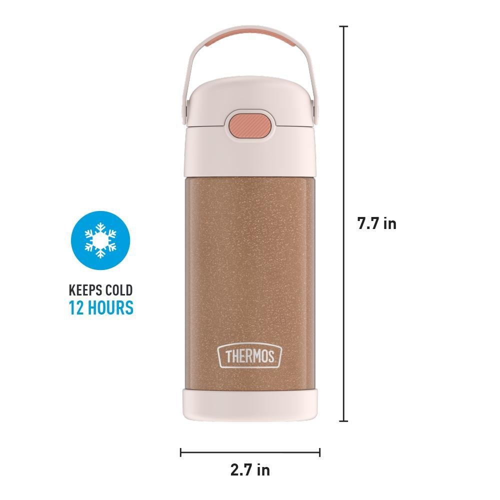 12oz FUNtainer® Water Bottle Glitter - Image 34