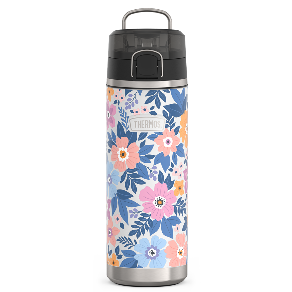 24oz ICON™ WATER BOTTLE WITH SPOUT - SPRING FLORAL - Image 2