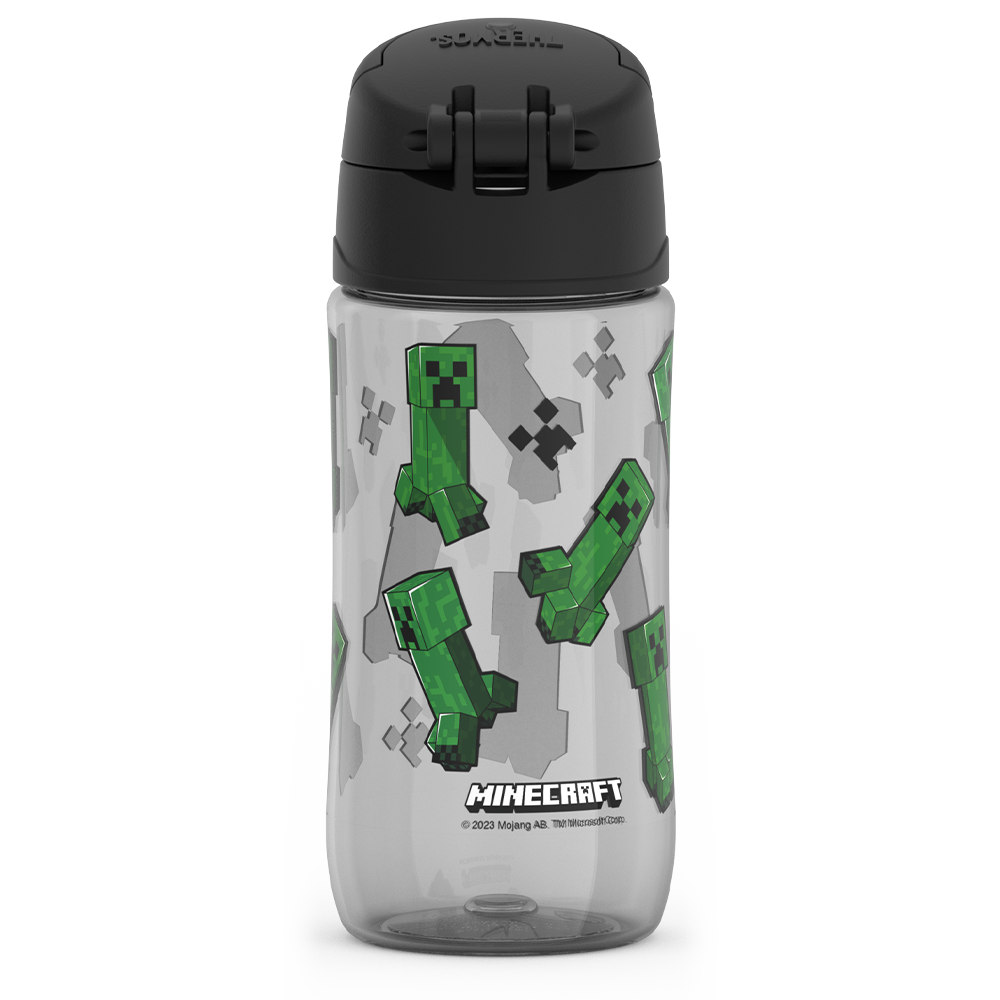 16oz Thermos® Kids Water Bottle With Spout Lid Minecraft - Image 5