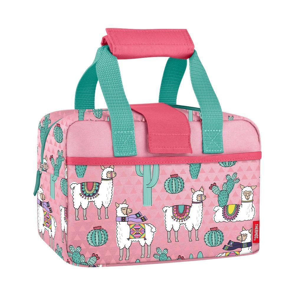 Lunch Duffle With 12oz FUNtainer® Bottle Desert Llamas - Image 3