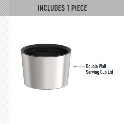 Alternative view of 40oz ICON™ BEVERAGE BOTTLE - REPLACEMENT SERVING CUP LID