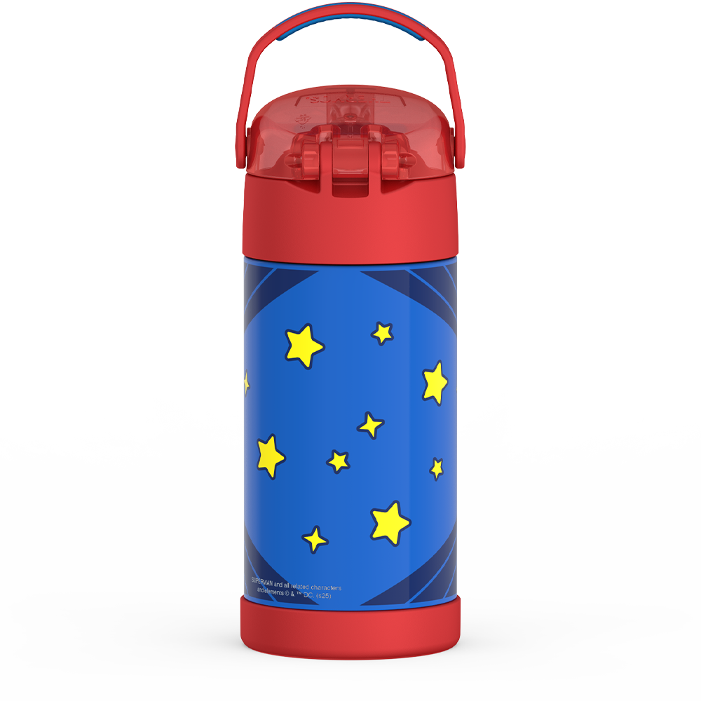 12oz FUNtainer® Water Bottle Superman - Image 2